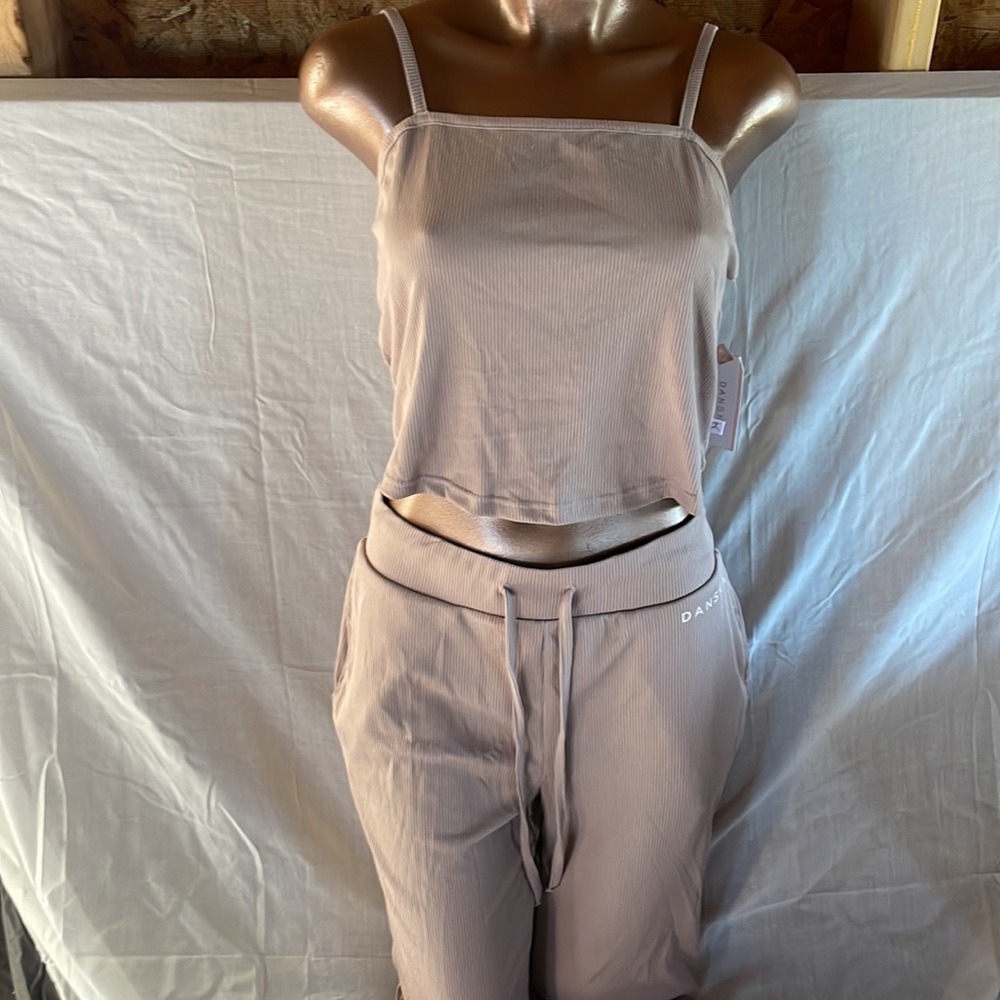 NWT Danskin Ash Rose Lounge Set - Picture 2 of 11